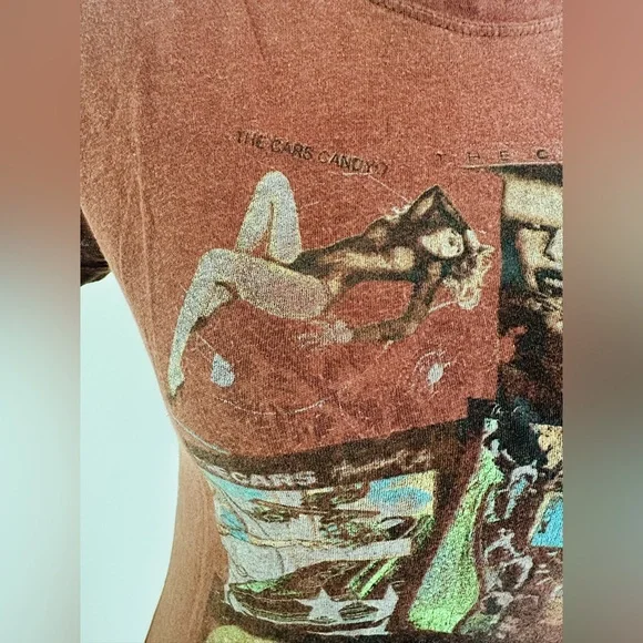 Vintage The Cars rock T-shirt - Picture 3 of 8